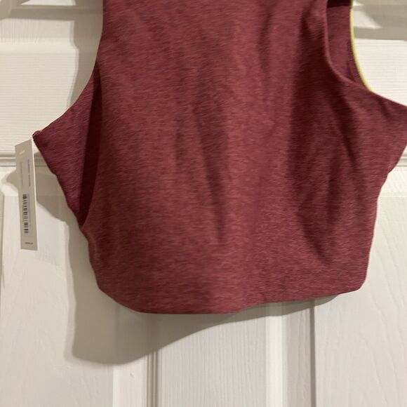 Outdoor Voices Venus Crop  Sports Bra Top Merlot Mellow Nectarine Small Colorful - Picture 5 of 13
